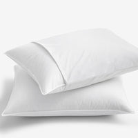 4-Piece Down Pillow & Protector Bundle,
