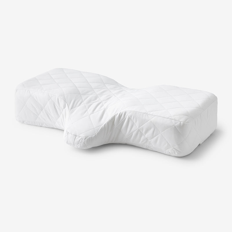 Neck Support Memory Foam Pillow,White