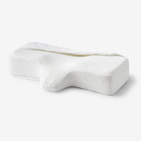 Neck Support Memory Foam Pillow,White