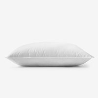 8-Piece Percale & Loftaire™ Down Alternative Bedding Bundle  - Twin, Firm, White,White