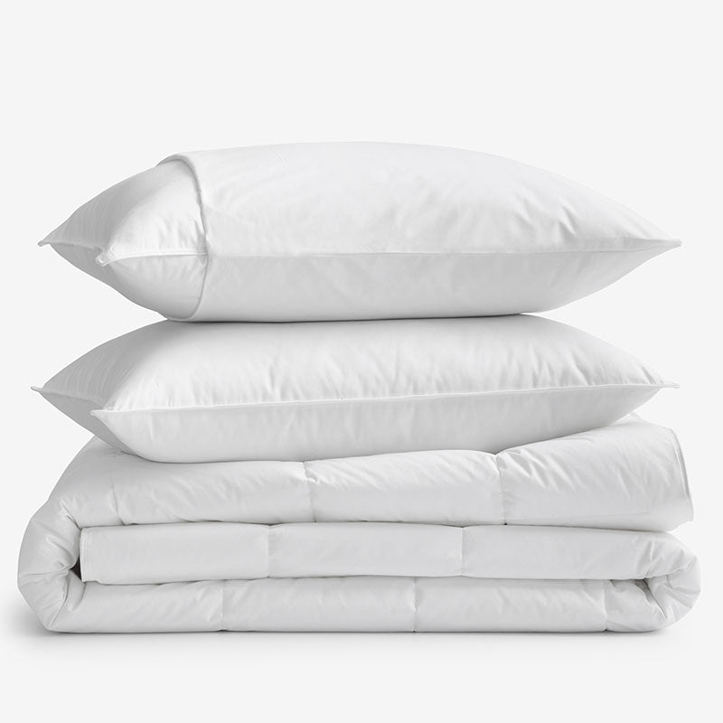 5-Piece Down Alternative Comforter & LoftAIRE™ Pillow Bundle,