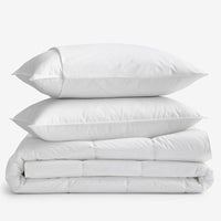 5-Piece Down Alternative Comforter & LoftAIRE™ Pillow Bundle,