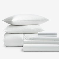 8-Piece Percale & LoftAIRE™ Down Alternative Bedding Bundle,