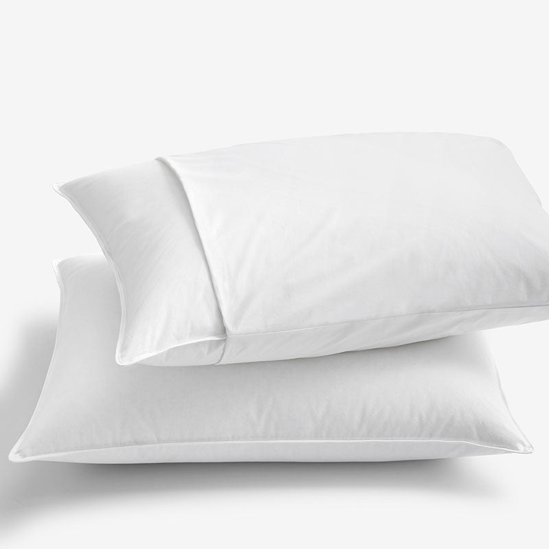 4-Piece Best Down Pillow & Protector Bundle,