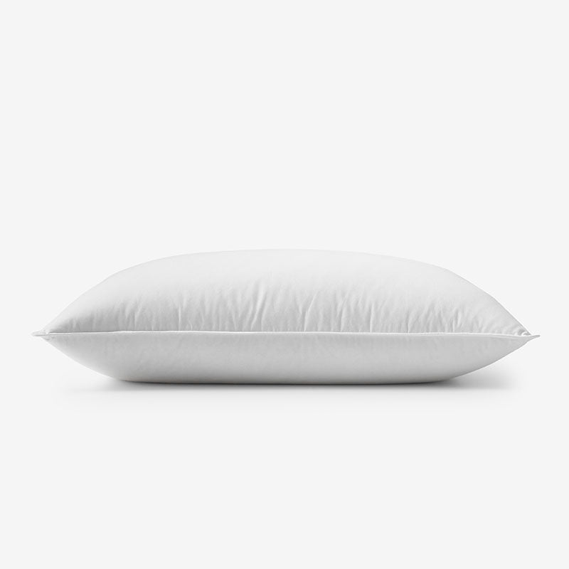 Down & Feather Chamber Pillow - Medium, Standard,White