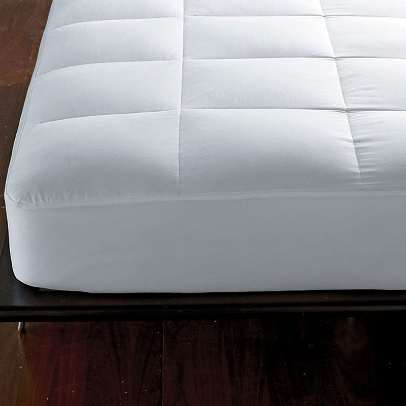 Premium Best Down Mattress Pad - Queen,White
