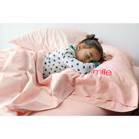 Classic Cool Organic Cotton Percale Solid Pillowcase Set - Petal Pink, Standard,Petal Pink