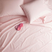 Classic Cool Organic Cotton Percale Solid Sham - Petal Pink, Standard,Petal Pink
