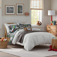 Dot Classic Cool Organic Cotton Percale Pillowcase Set - Moss, Standard,Moss