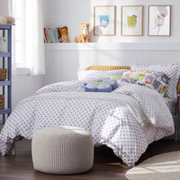 Dot Classic Cool Organic Cotton Percale Sham - Lilac, Standard,Lilac