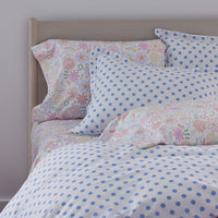 Dot Classic Cool Organic Cotton Percale Sham - Light Blue, Standard,Light Blue