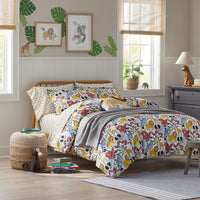Dot Classic Cool Organic Cotton Percale Duvet Cover Set - Yellow, Twin/Twin XL,Yellow