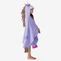 Hooded Towel - Unicorn Lilac,Unicorn Lilac