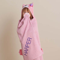Hooded Towel - Stylish Cat,Stylish Cat