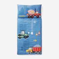 Character Sleeping Bag - Construction Trucks,Construction Trucks