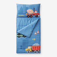 Character Sleeping Bag - Construction Trucks,Construction Trucks