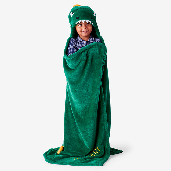 Plush Character Throw - Dino,Dino