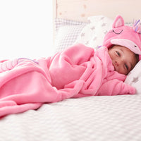 Plush Character Throw - Unicorn,Unicorn