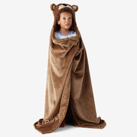 Plush Character Throw - Bear,Bear