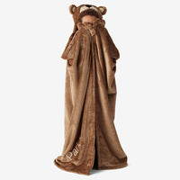 Plush Character Throw - Bear,Bear