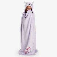 Plush Character Throw - Lavender Cat,Lavender Cat