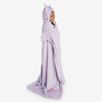 Plush Character Throw - Lavender Cat,Lavender Cat