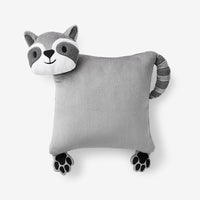 Plush Character Pillow - Raccoon,Raccoon