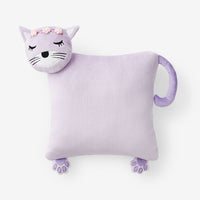 Plush Character Pillow - Lavender Cat,Lavender Cat