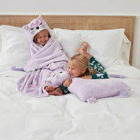 Plush Character Pillow - Lavender Cat,Lavender Cat