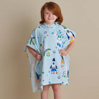 Hooded Poncho - Space Cadet,Space Cadet