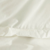 Classic Cool Cotton Percale Pillowcase Set - Cream, Standard,Cream