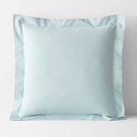 Classic Cool Cotton Percale Sham - Pale Blue, Euro,Pale Blue
