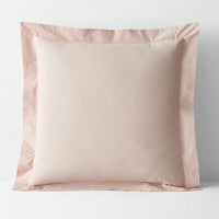 Classic Cool Cotton Percale Sham - Peach Nectar, Euro,Peach Nectar