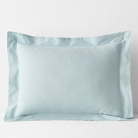 Classic Cool Cotton Percale Sham - Pale Blue, Standard,Pale Blue