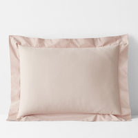Classic Cool Cotton Percale Sham - Peach Nectar, Standard,Peach Nectar