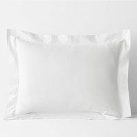 Classic Cool Cotton Percale Sham - White, Standard,White