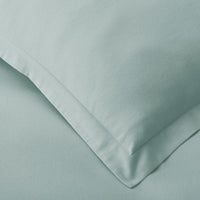Classic Ultra-Cozy Cotton Flannel Flat Bed Sheet - Seafoam, Twin/Twin XL,Seafoam