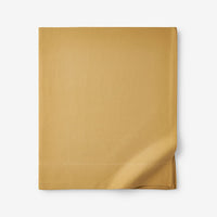 Classic Ultra-Cozy Cotton Flannel Flat Bed Sheet - Amber, Twin/Twin XL,Amber