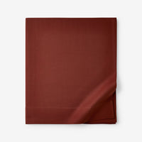 Classic Ultra-Cozy Cotton Flannel Flat Bed Sheet - Rust, Twin/Twin XL,Rust