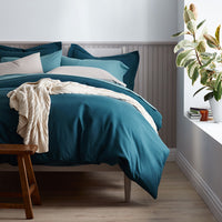 Classic Ultra-Cozy Cotton Flannel Fitted Bed Sheet - Teal, Twin,Teal