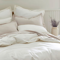 Classic Ultra-Cozy Cotton Flannel Fitted Bed Sheet - Ivory, King,Ivory