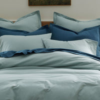Classic Ultra-Cozy Cotton Flannel Fitted Bed Sheet - Seafoam, Twin,Seafoam