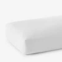 Classic Ultra-Cozy Cotton Flannel Fitted Bed Sheet - White, Twin XL,White