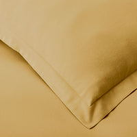 Classic Ultra-Cozy Cotton Flannel Fitted Bed Sheet - Amber, Twin XL,Amber