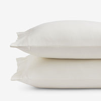Classic Ultra-Cozy Cotton Flannel Pillowcase Set - Ivory, Standard,Ivory