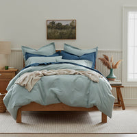 Classic Ultra-Cozy Cotton Flannel Pillowcase Set - Seafoam, Standard,Seafoam