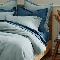 Classic Ultra-Cozy Cotton Flannel Pillowcase Set - Seafoam, Standard,Seafoam