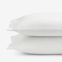 Classic Ultra-Cozy Cotton Flannel Pillowcase Set - White, Standard,White