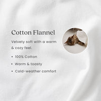 Classic Ultra-Cozy Cotton Flannel Sham - Teal, King,Teal