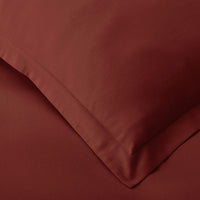 Classic Ultra-Cozy Cotton Flannel Sham - Rust, King,Rust